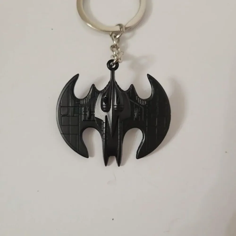 Batman Batwing Metal Key Chain - Stealth Edition - Loot Crate Exclusive